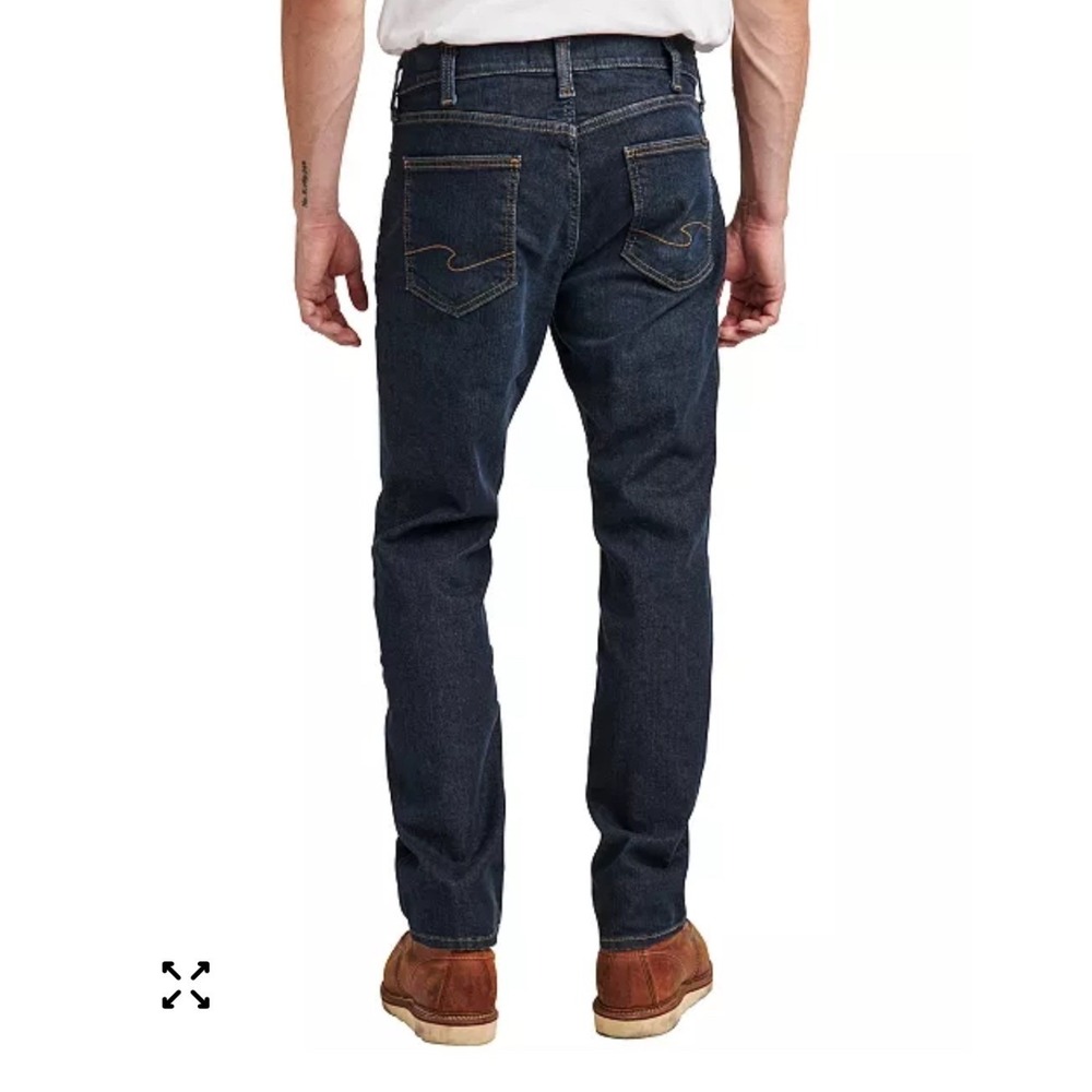 Silver Jeans Authentic Lot of 2 The Slim Dark Wash Mens Jeans W31‎ L34
